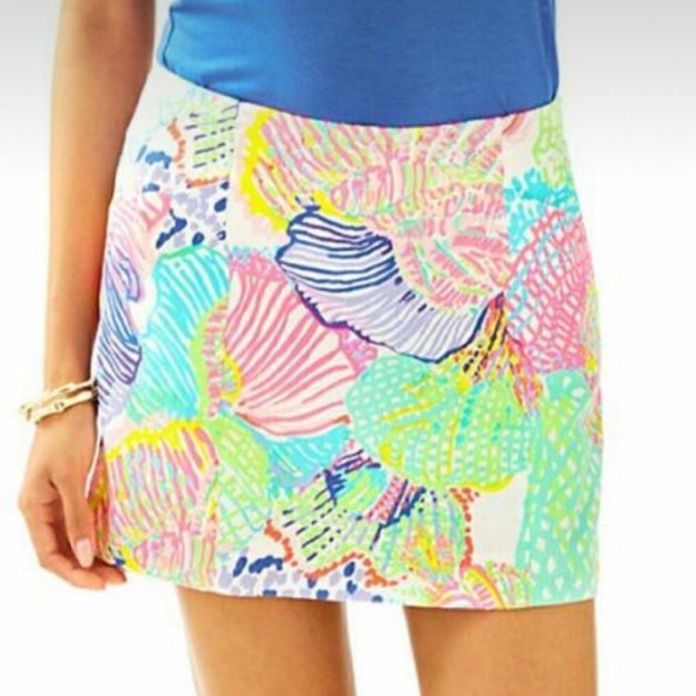 Lilly Pulitzer January Skort in Roar of the Seas NWOT size 12